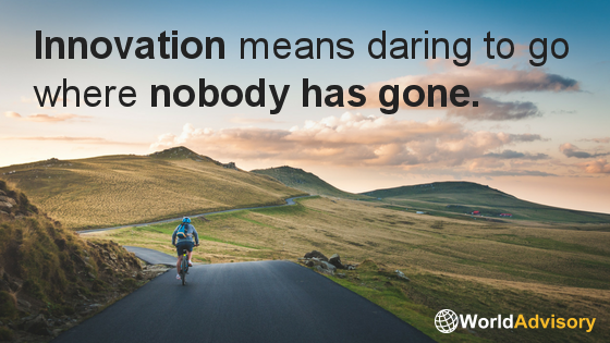 Innovation Means Daring To Go Where Nobody Has Gone